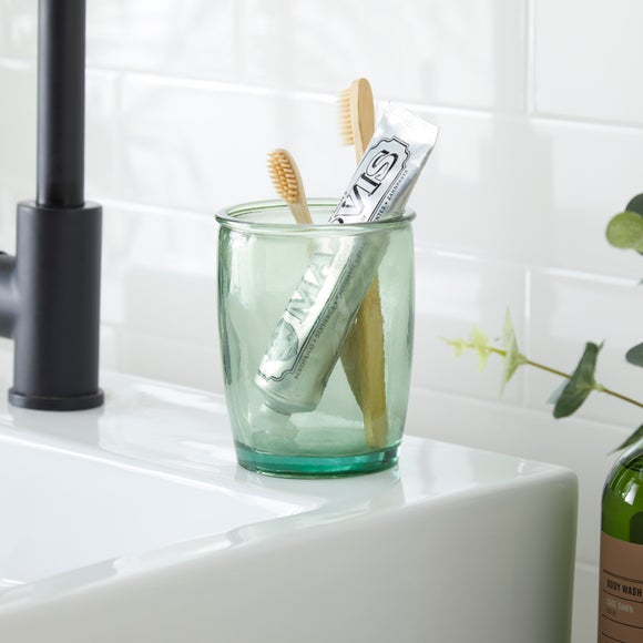 Toothbrush glass on sale