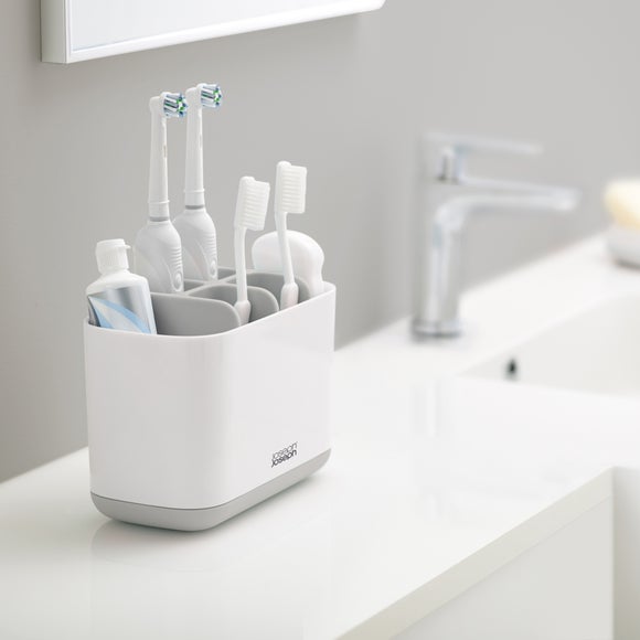 joseph joseph toothbrush caddy grey
