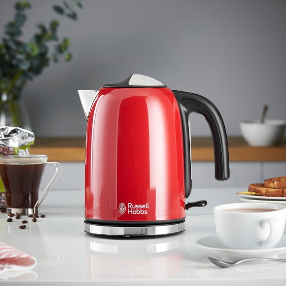 russell hobbs canterbury kettle red