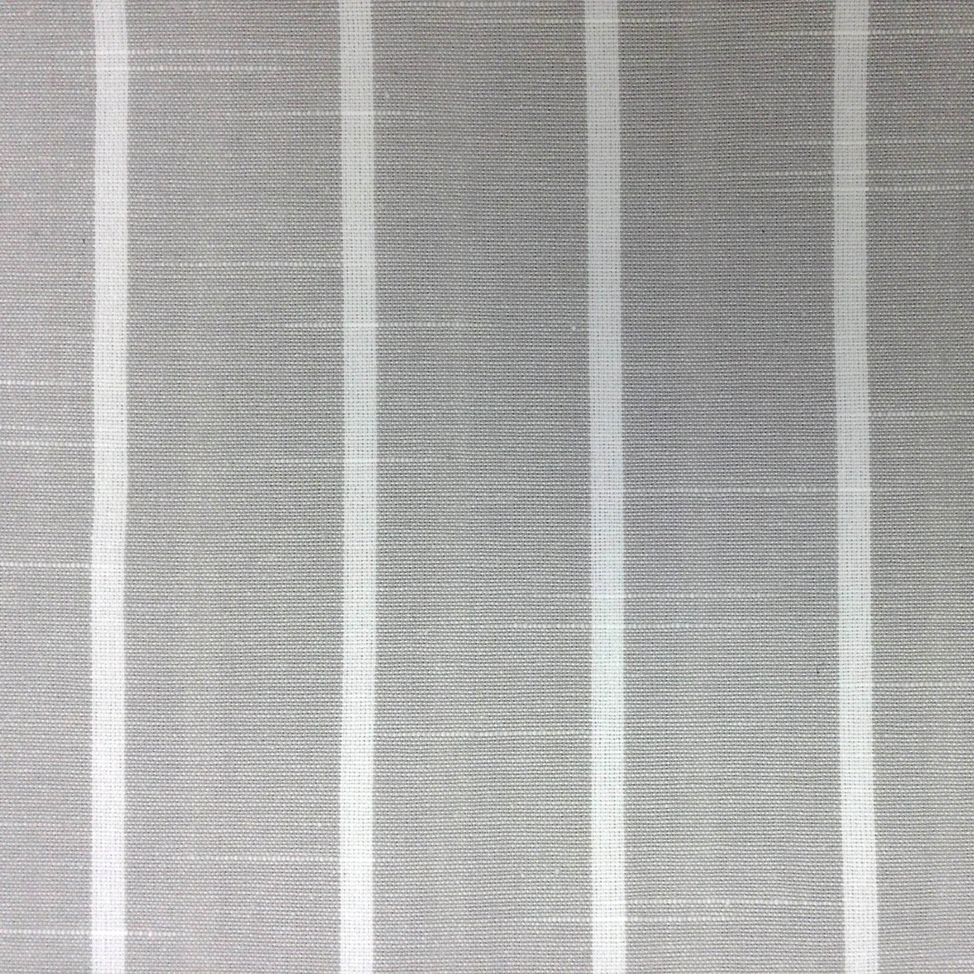 Stria Grey Stripe Fabric | Dunelm