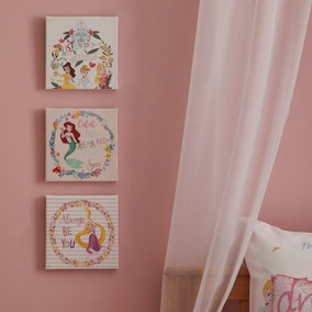Disney Princess Set of 3 Canvas