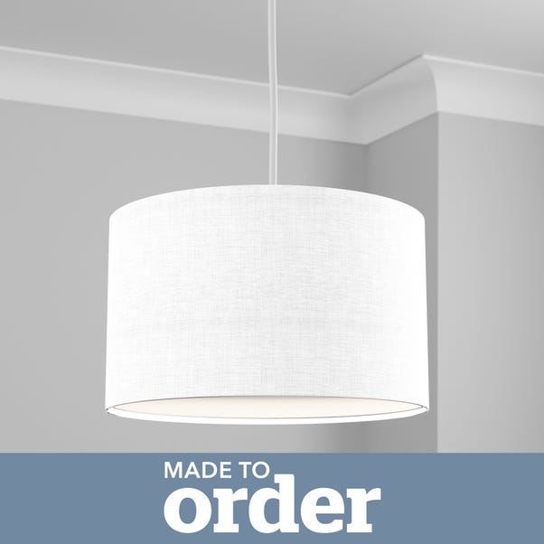 Made To Order 50cm Cylinder Shade Dunelm, How To Measure A Lampshade Uk