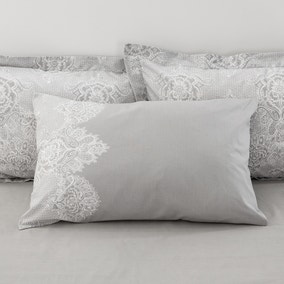 Eleanor Grey Oxford Pillowcase