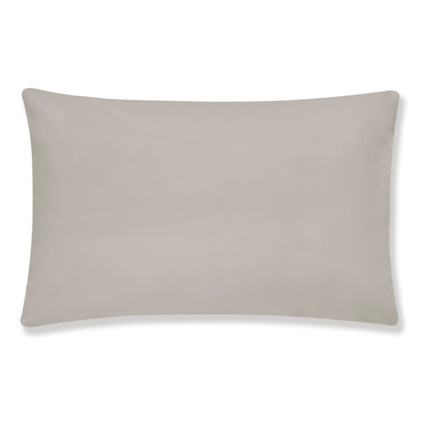 Cotton Rich Sateen Standard Pillowcase Pair Silver