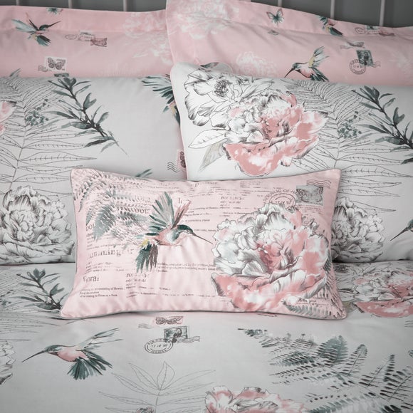 dunelm pink cushions