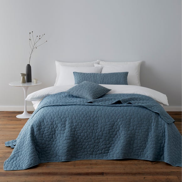 Teal bedspread deals