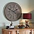 Wooden 60cm Wall Clock Brown
