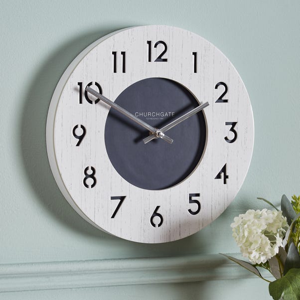 Nautical White Wall Clock image 1 of 2