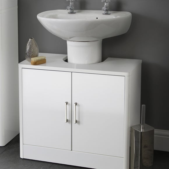 Dunelm white bathroom deals cabinet