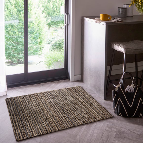 Marvel Striped Washable Cotton Utility Mat
