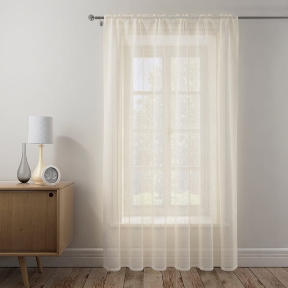 Photo 4 of Boucle Slot Top Single Voile Panel Photo 4 of Boucle Slot Top Single Voile Panel