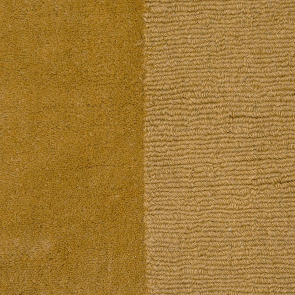 Boston Wool Border Square Rug | Dunelm