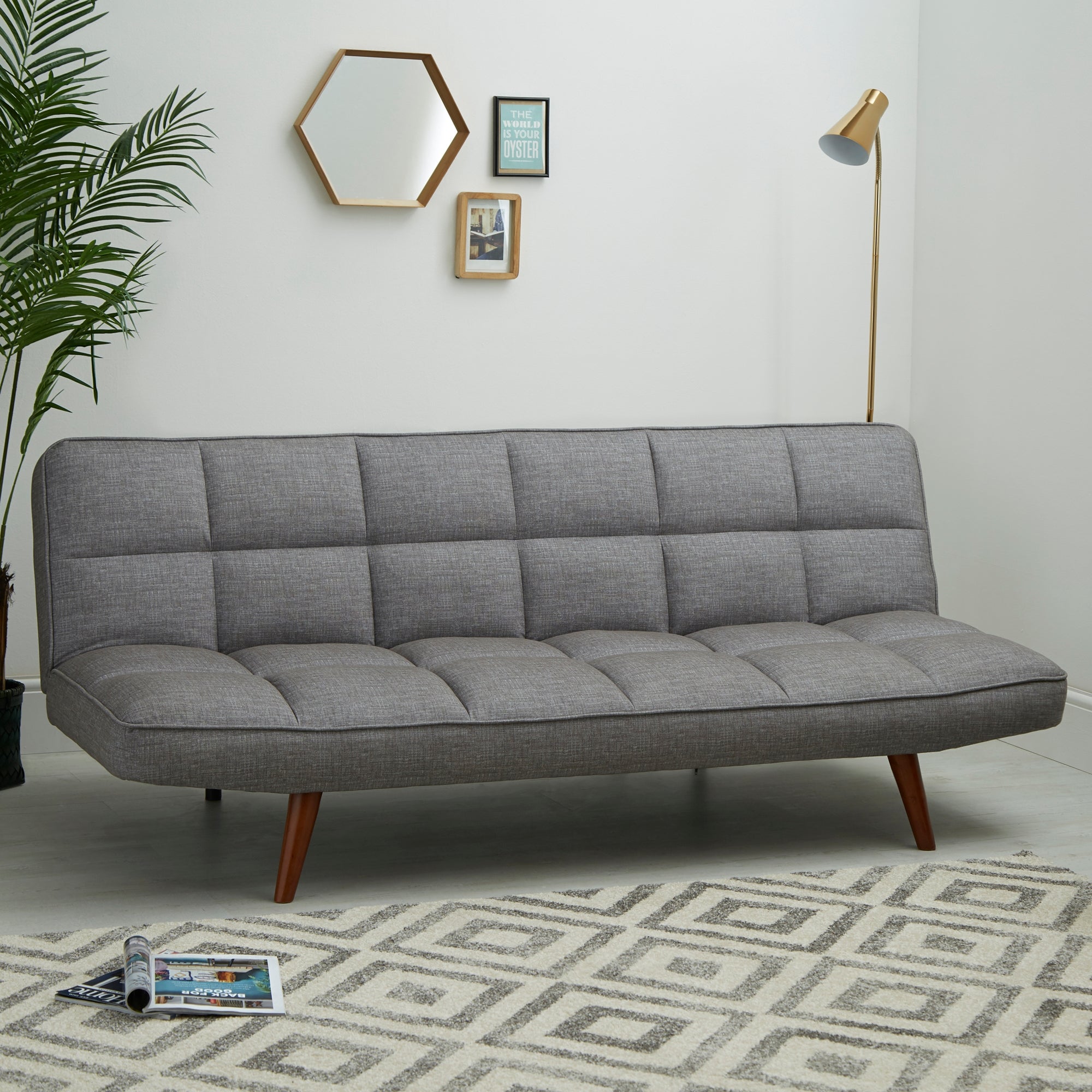 Xander Colour Pop Clic Clac Grey sofa bed