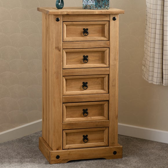 Dunelm tall chest on sale of drawers