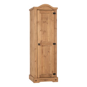 Corona Single Wardrobe- Pine