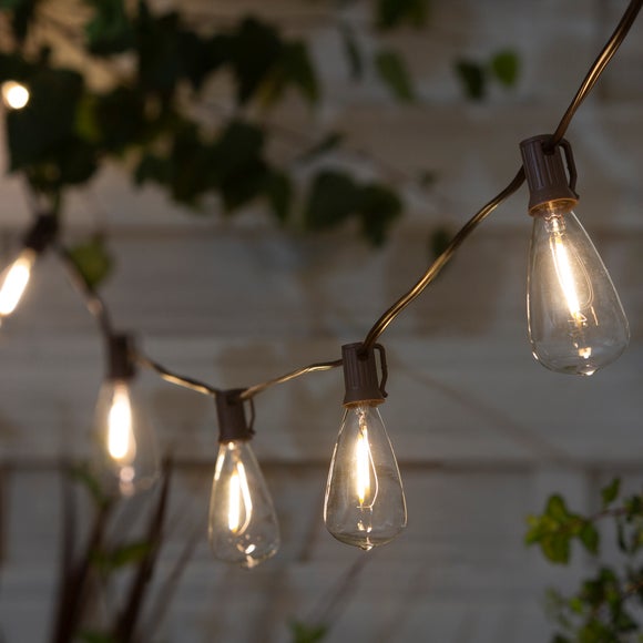 Elements 10 LED Solar Outdoor String 