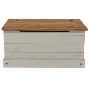 Corona Storage Trunk- Grey