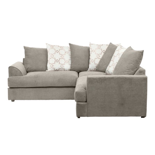 Washington Brushed Chenille Corner Sofa image 1 of 6