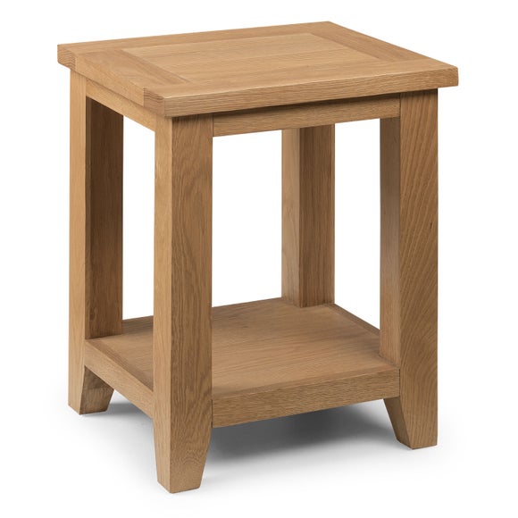 dunelm oak side table