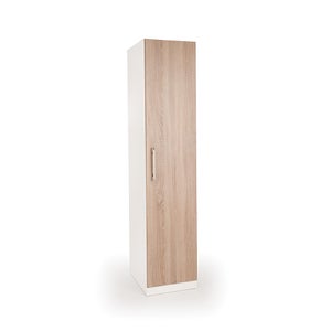 Euston Single Wardrobe- White