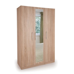 Holborn Triple Wardrobe- Mirrored