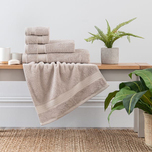 Mushroom Egyptian Cotton Towel  undefined