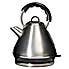 Spectrum Brushed Stainless Steel Pyramid Kettle Silver