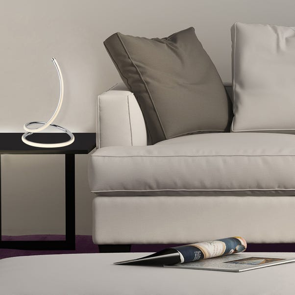 Roccaraso Integrated LED Swirl Table Lamp image 1 of 5