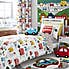 Catherine Lansfield Transport Bright Duvet Cover and Pillowcase Set  undefined