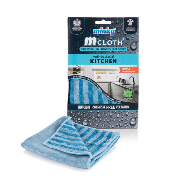 Minky Microfibre Kitchen Cloth Blue