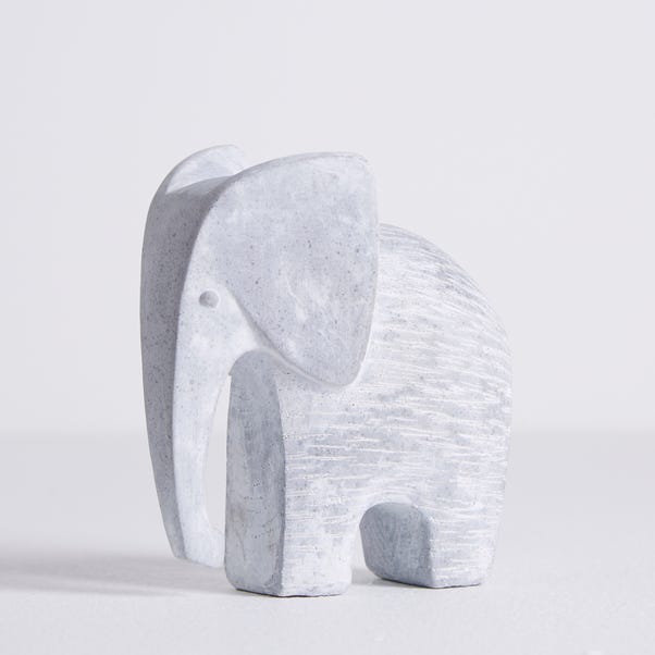 Concrete Effect Resin Elephant image 1 of 2