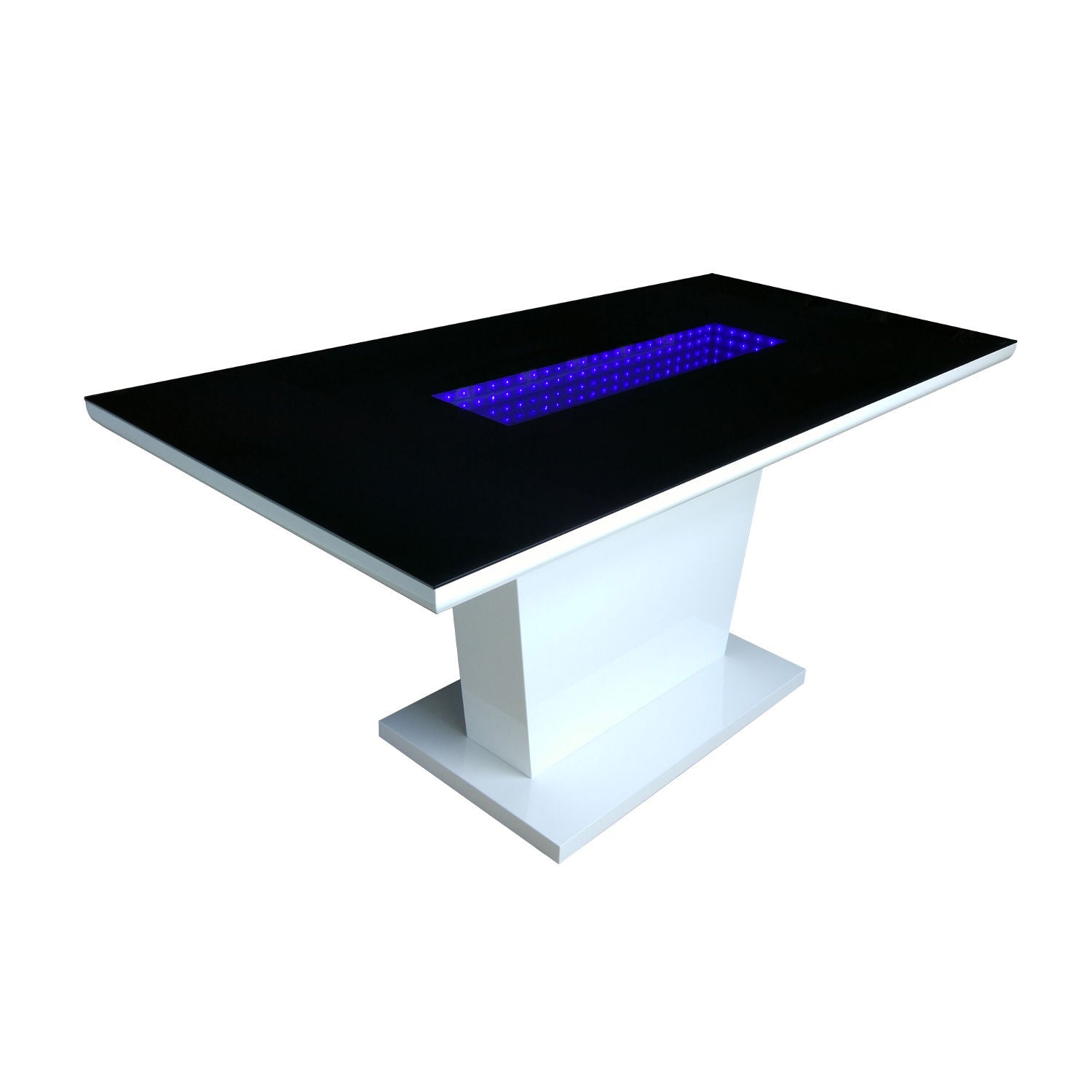 Matrix Dining Table With Led Lights Dunelm