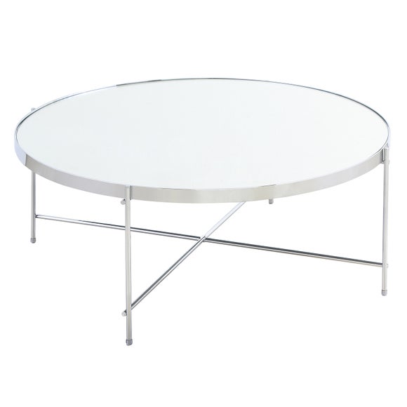 Chrome side shop table dunelm