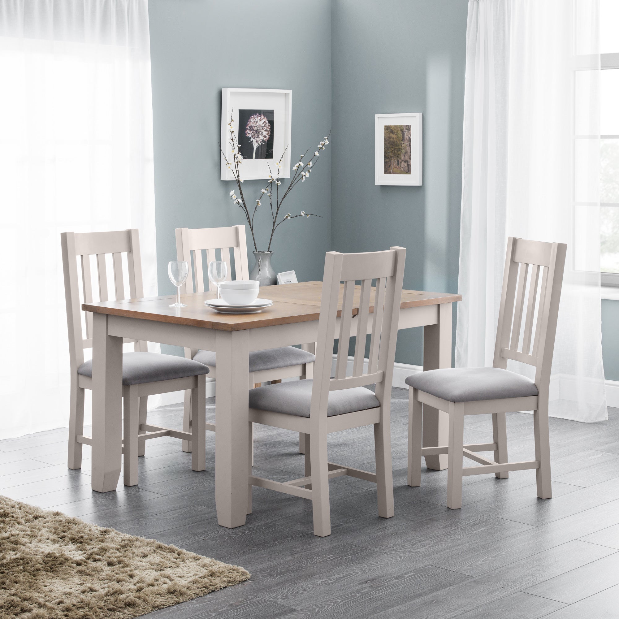 Richmond 6 Seater Rectangular Extendable Dining Table