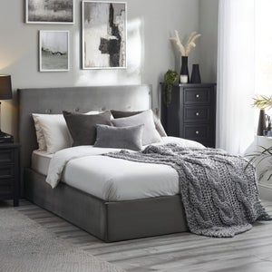 Shoreditch Fabric Ottoman Bed Frame