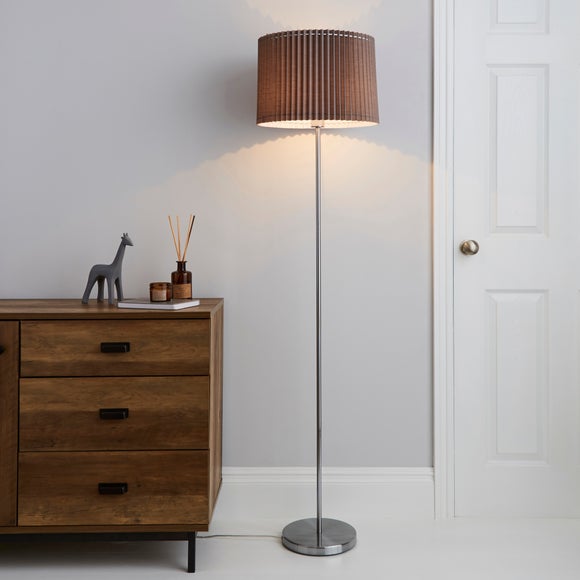 dunelm ochre floor lamp