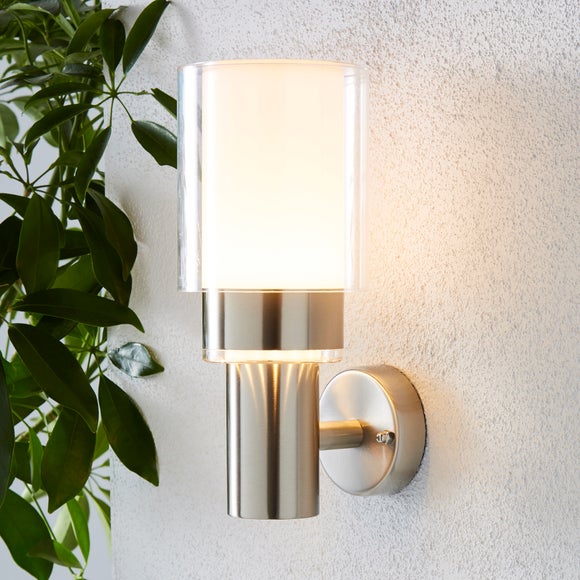 Adoni steel store outdoor wall light