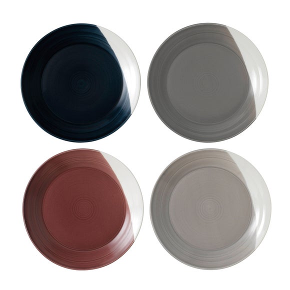 Set of 4 Royal Doulton Bowls of Plenty Dinner Plates
