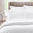 Dorma 300 Thread Count 100% Cotton Sateen Plain Oxford Pillowcase White