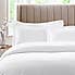 Dorma 300 Thread Count 100% Cotton Sateen Plain Kingsize Oxford Pillowcase White