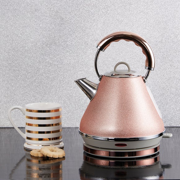 dunelm rose gold light