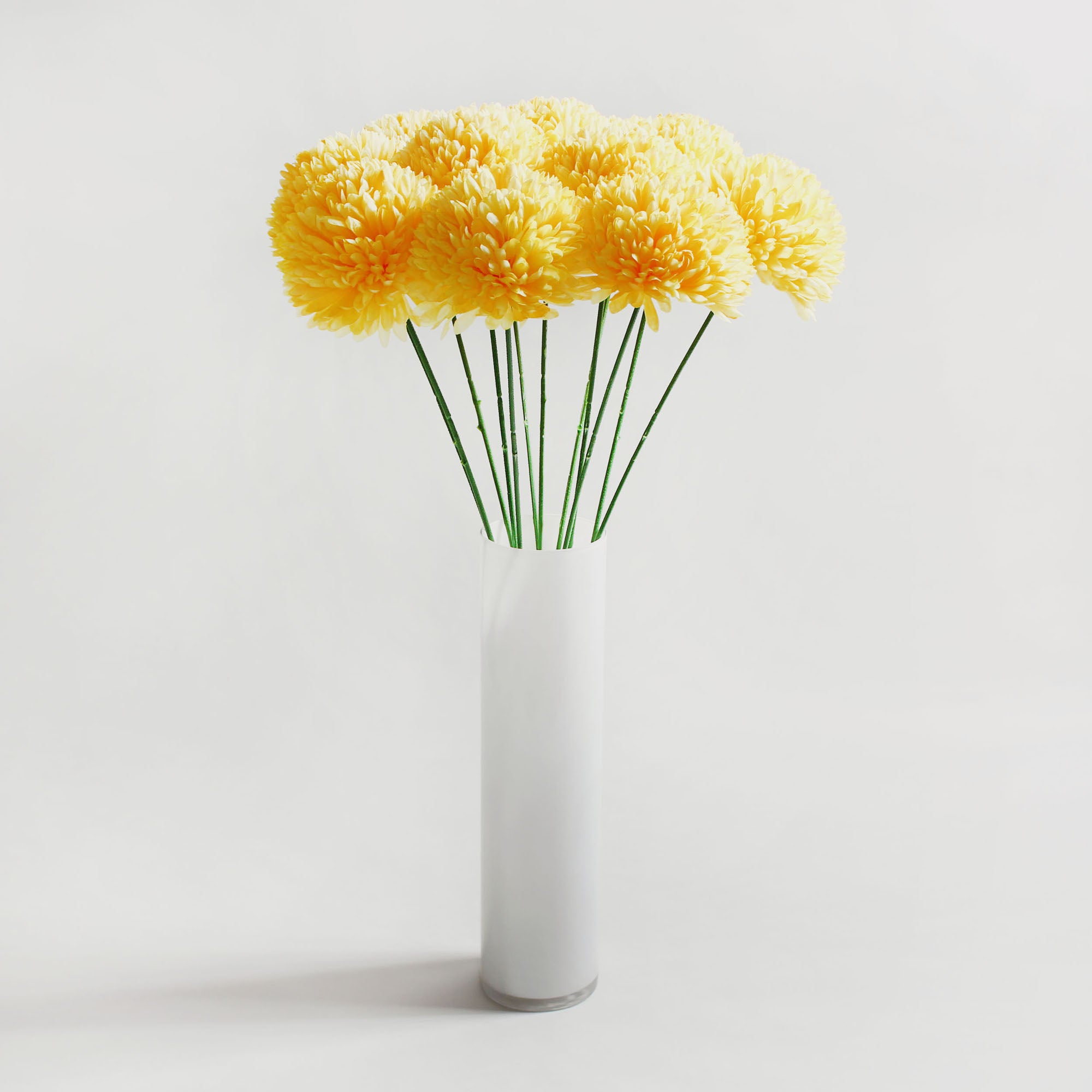 Artificial Pompom Flower Stem | Dunelm