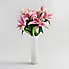 Pack of 12 Artificial Tiger Lily Pink Single Stem 75cm Pink