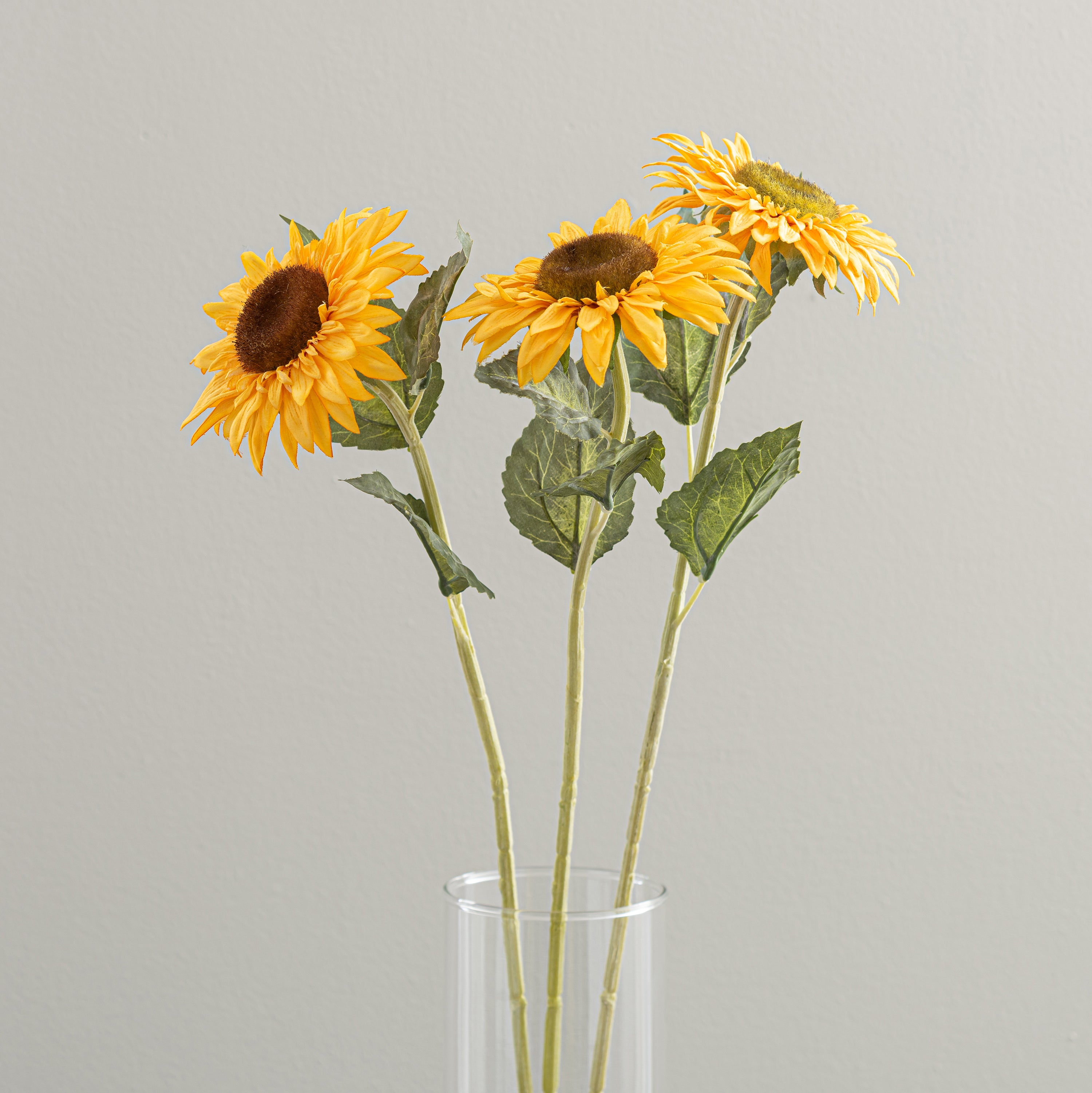 Artificial Yellow Sunflower Stem