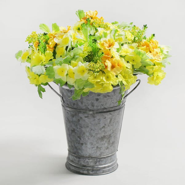 Artificial Yellow Primula and Narcissi Stems image 1 of 1