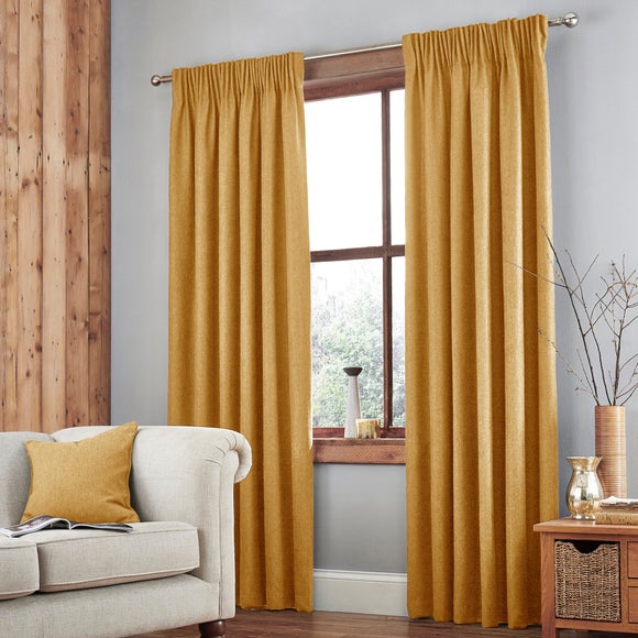 Jennings Natural Thermal Pencil Pleat Curtains | Dunelm