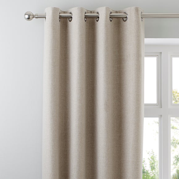 Jennings Natural Thermal Eyelet Curtains Dunelm   30632544 