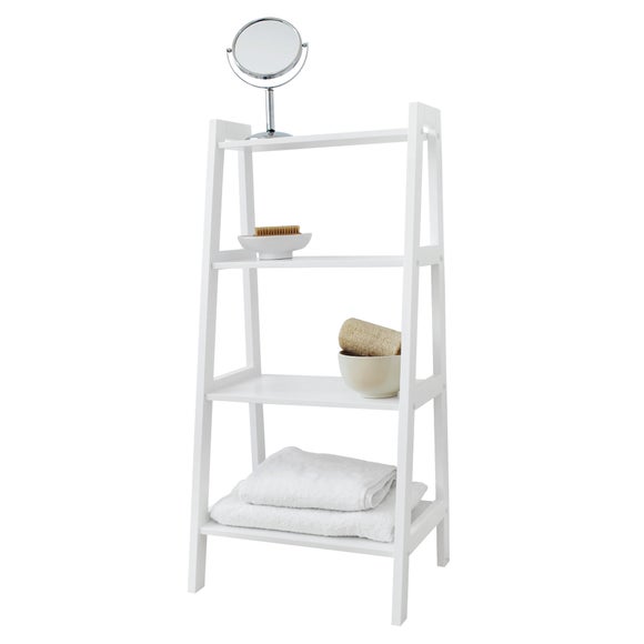 White sale storage shelves