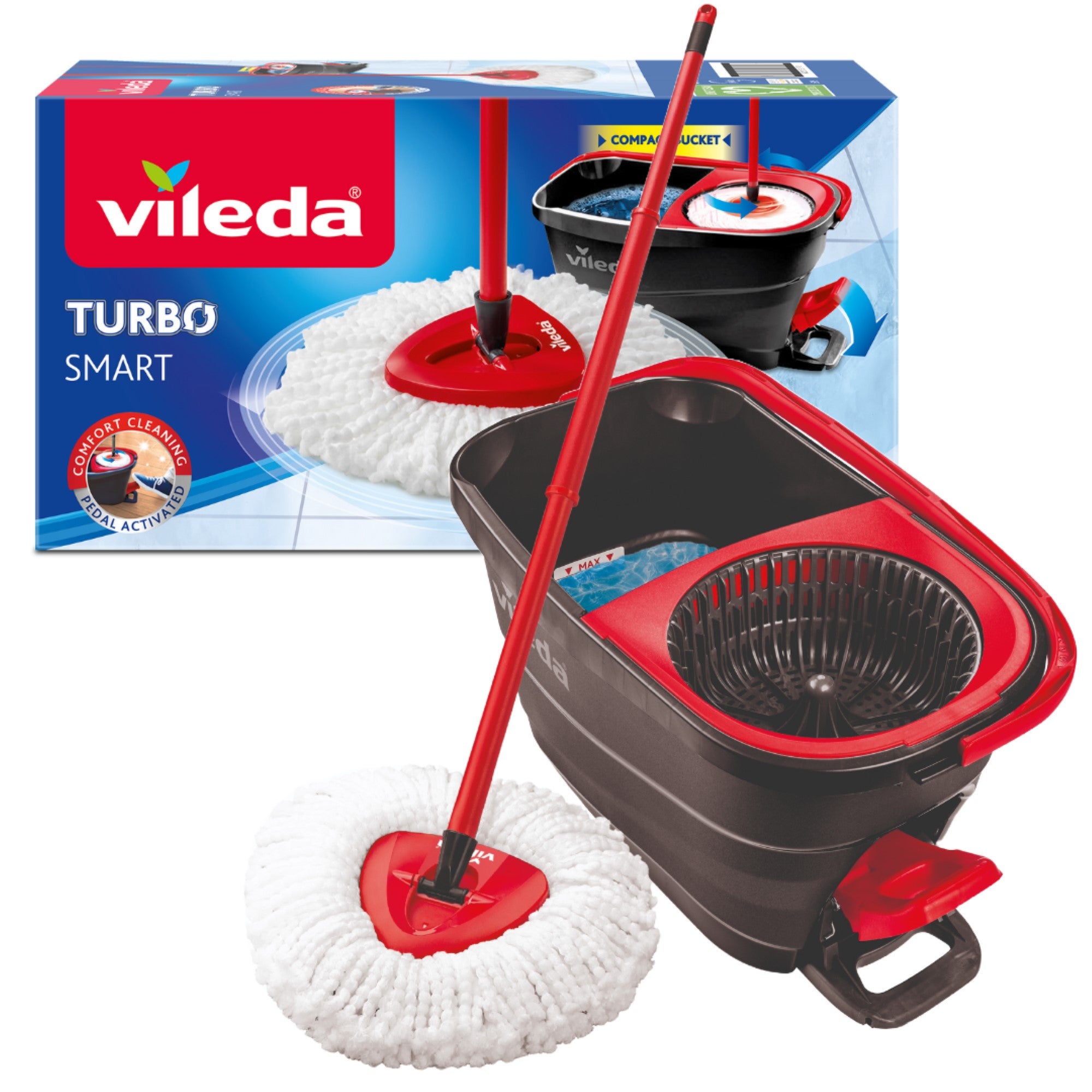 Vileda Turbo Mop and Bucket Set