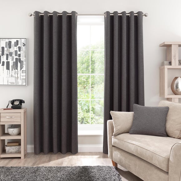 charcoal blackout curtains